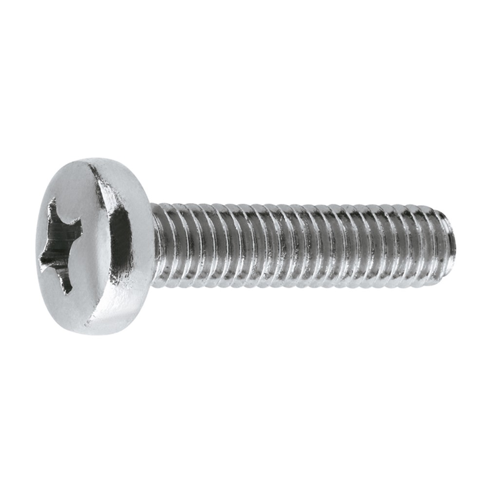 DIN-7985 [CP] Tornillo rosca métrica con cabeza alomada PH, 4.8. Tornillo rosca métrica con cabeza alomada PH, 4.8. Zincado